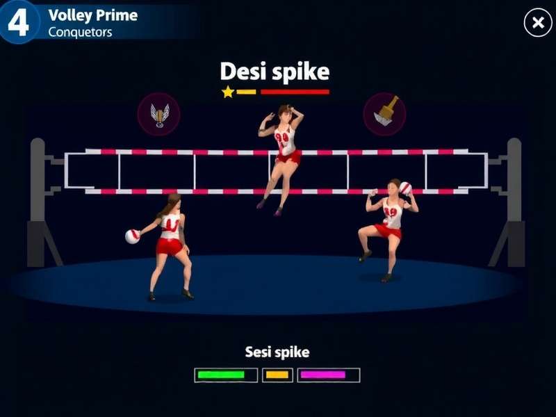 Volley Prime Conquerors Desi Spike Guide Volley Prime Conquerors player guide showing the 'desi spike' technique